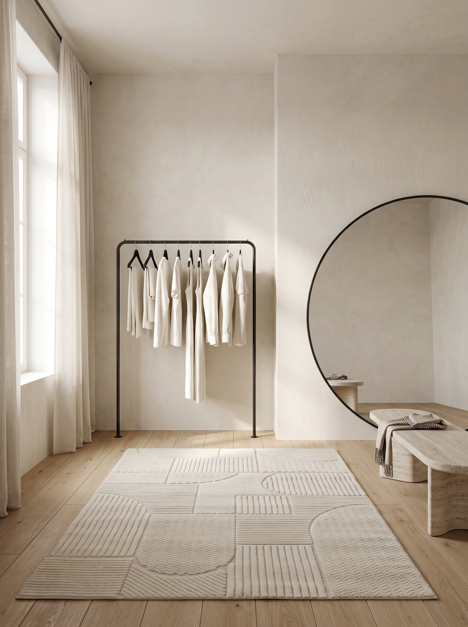 Tapis sogan dans un intérieur