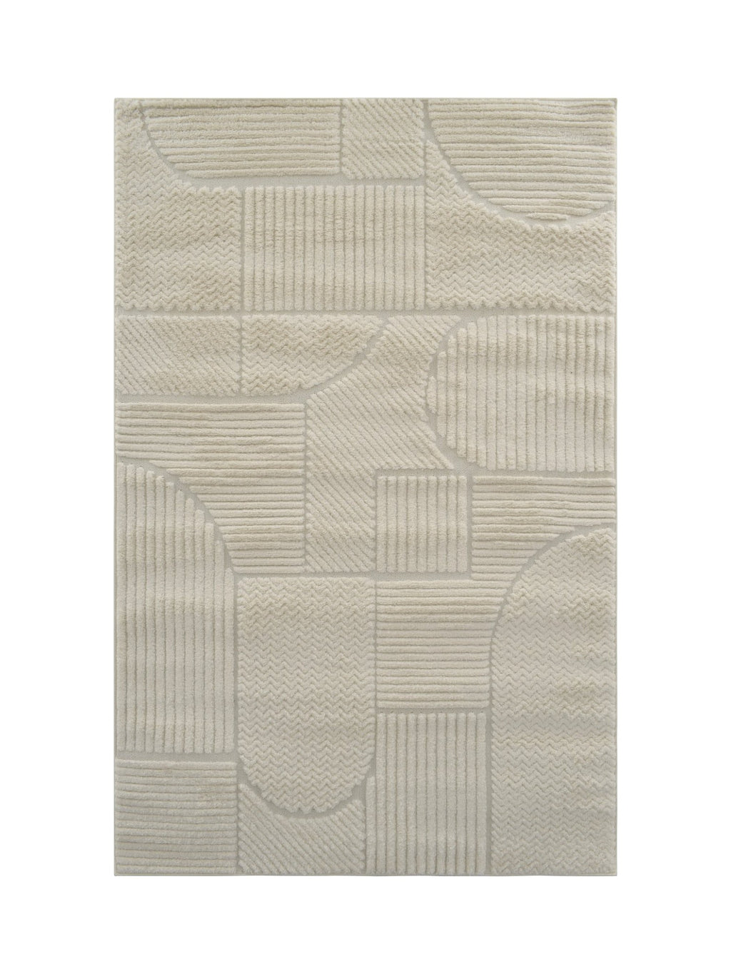 Le tapis Amar, vue à plat