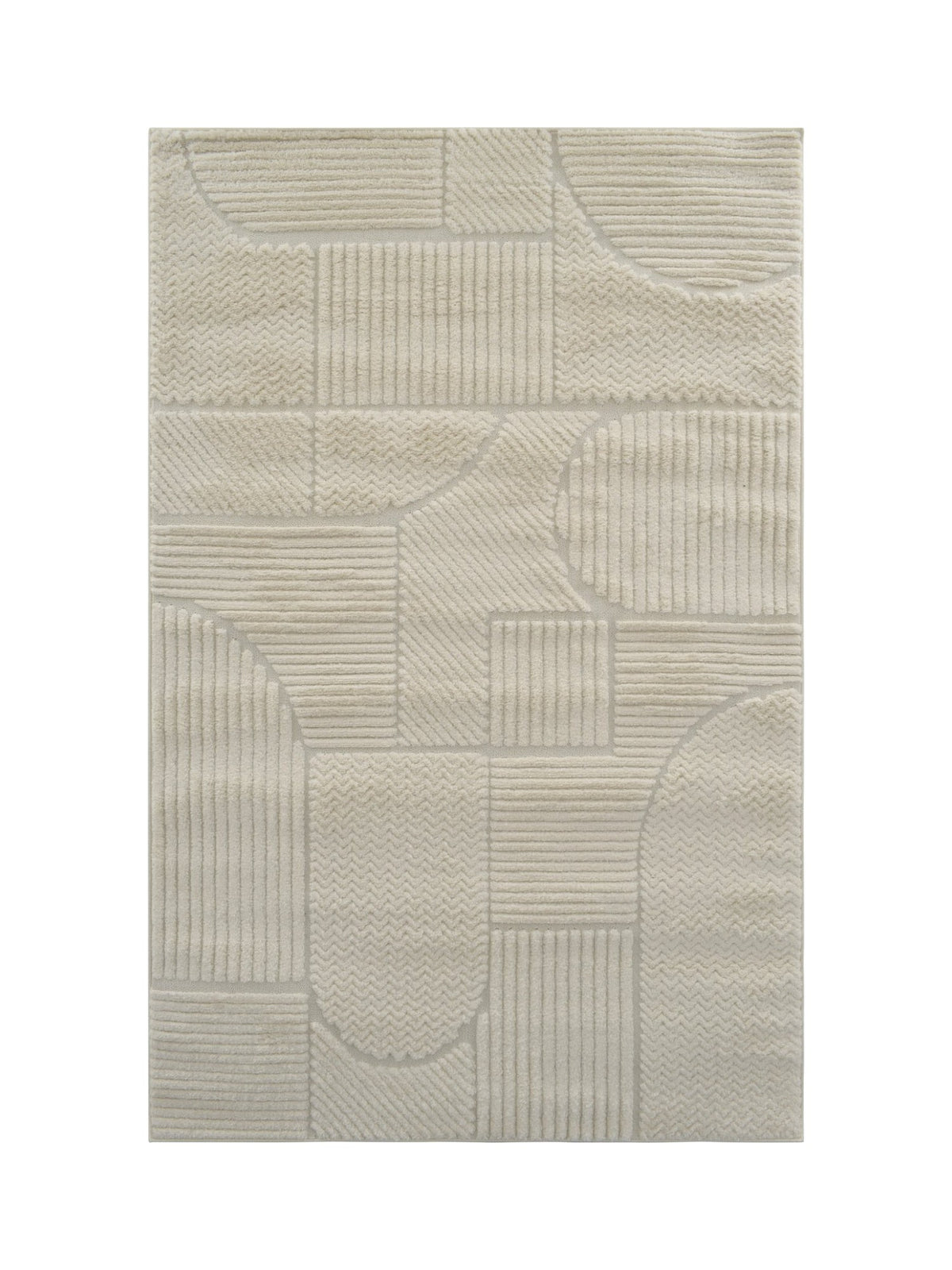 Le tapis Amar, vue à plat