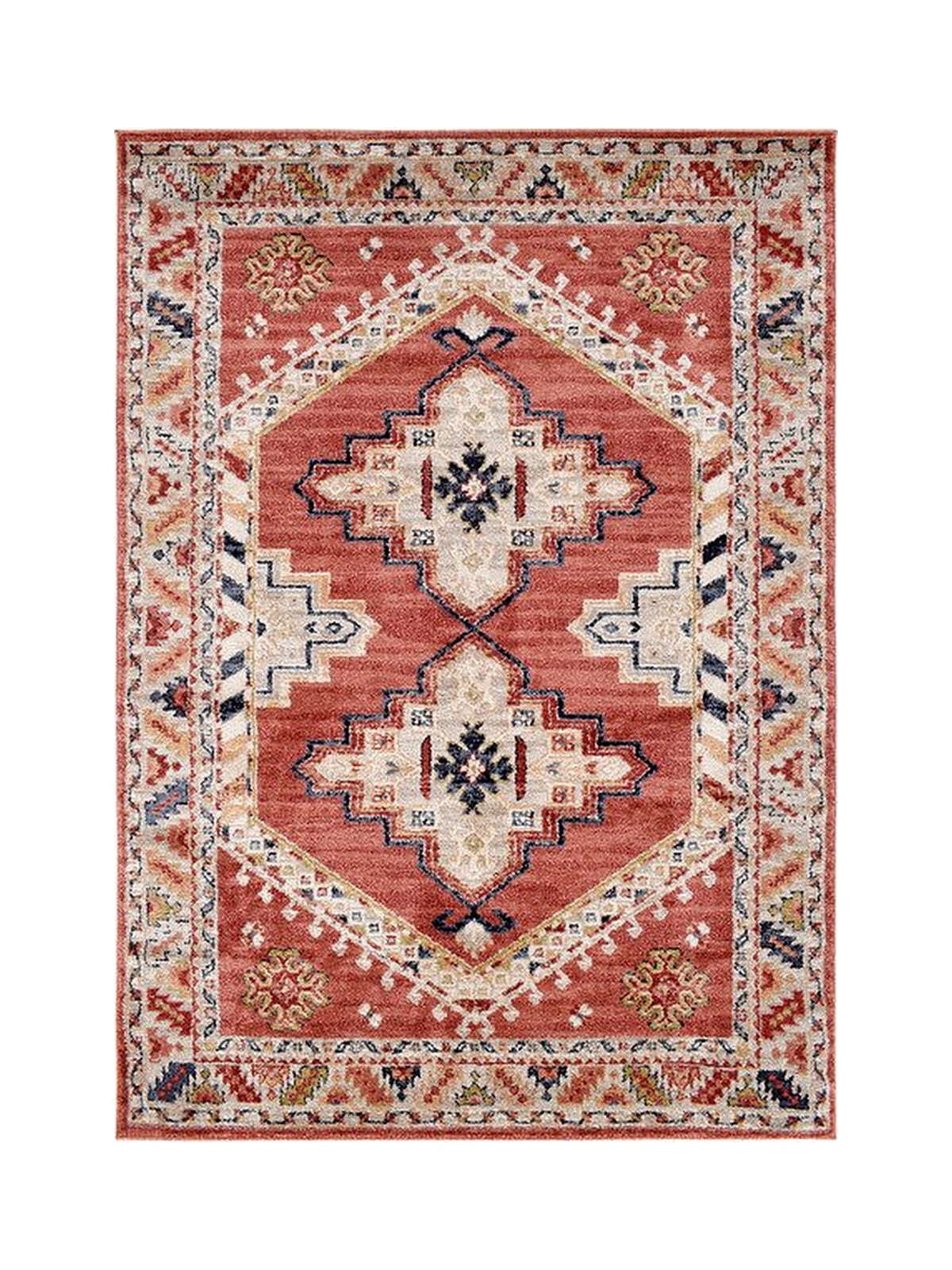 Le tapis Amine, vue à plat