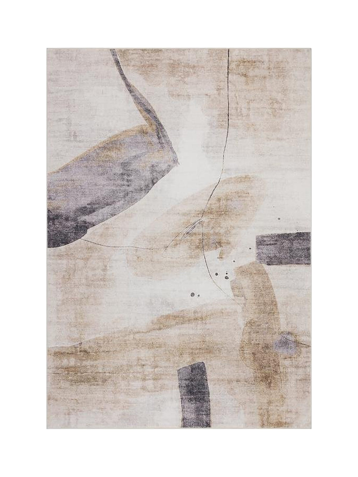 Le tapis Dea, vue à plat
