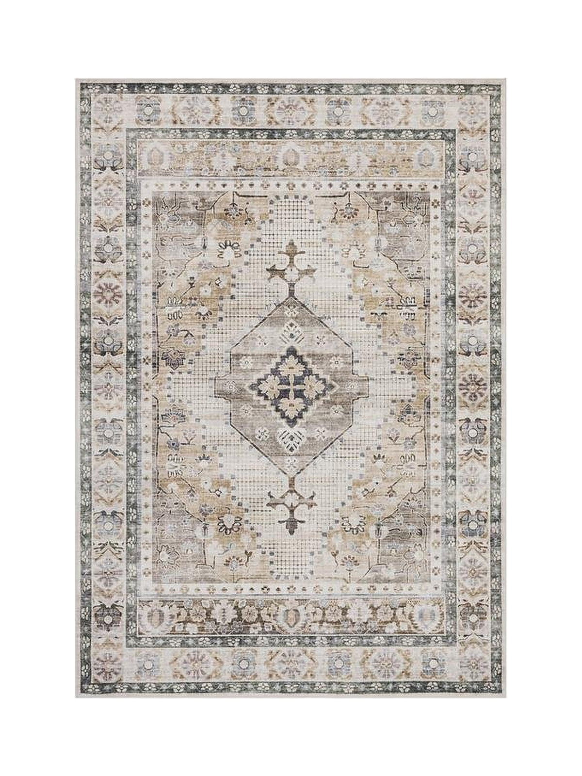 Le tapis Fadila, vue à plat
