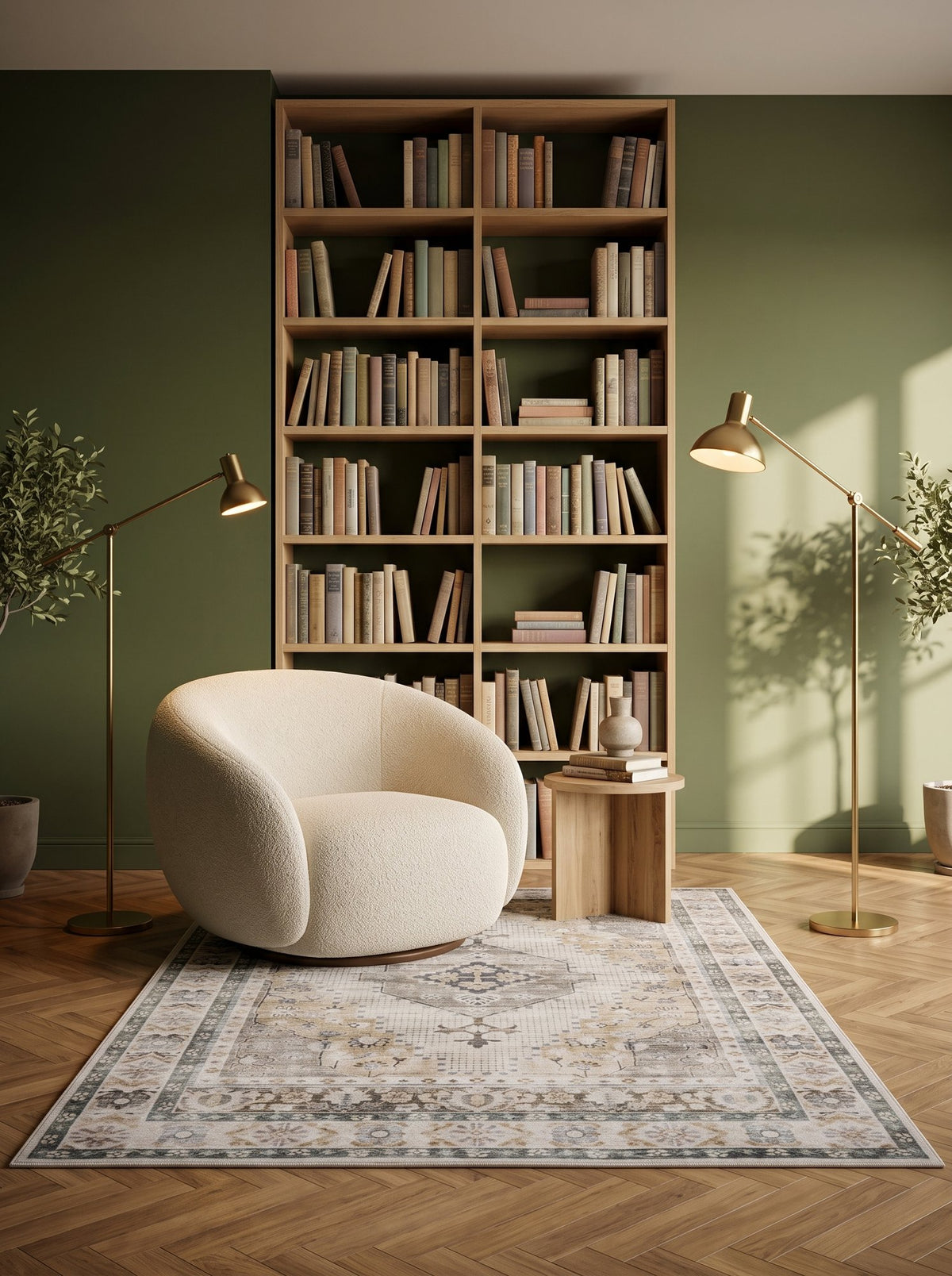 Le tapis Fadila dans un intérieur
