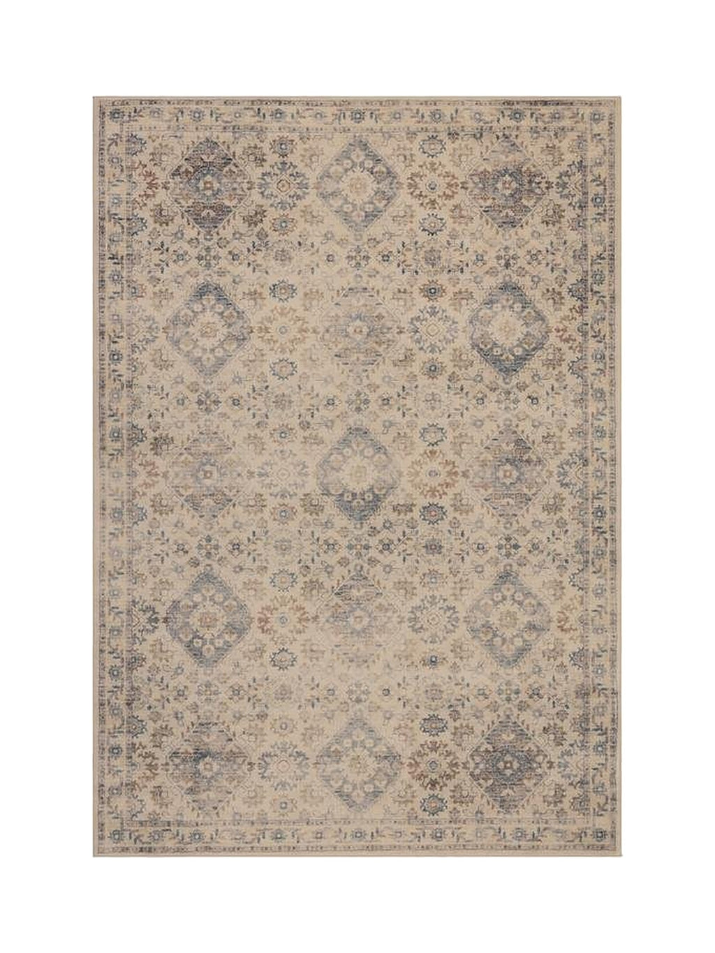 Le tapis Ghjuvanna, vue à plat