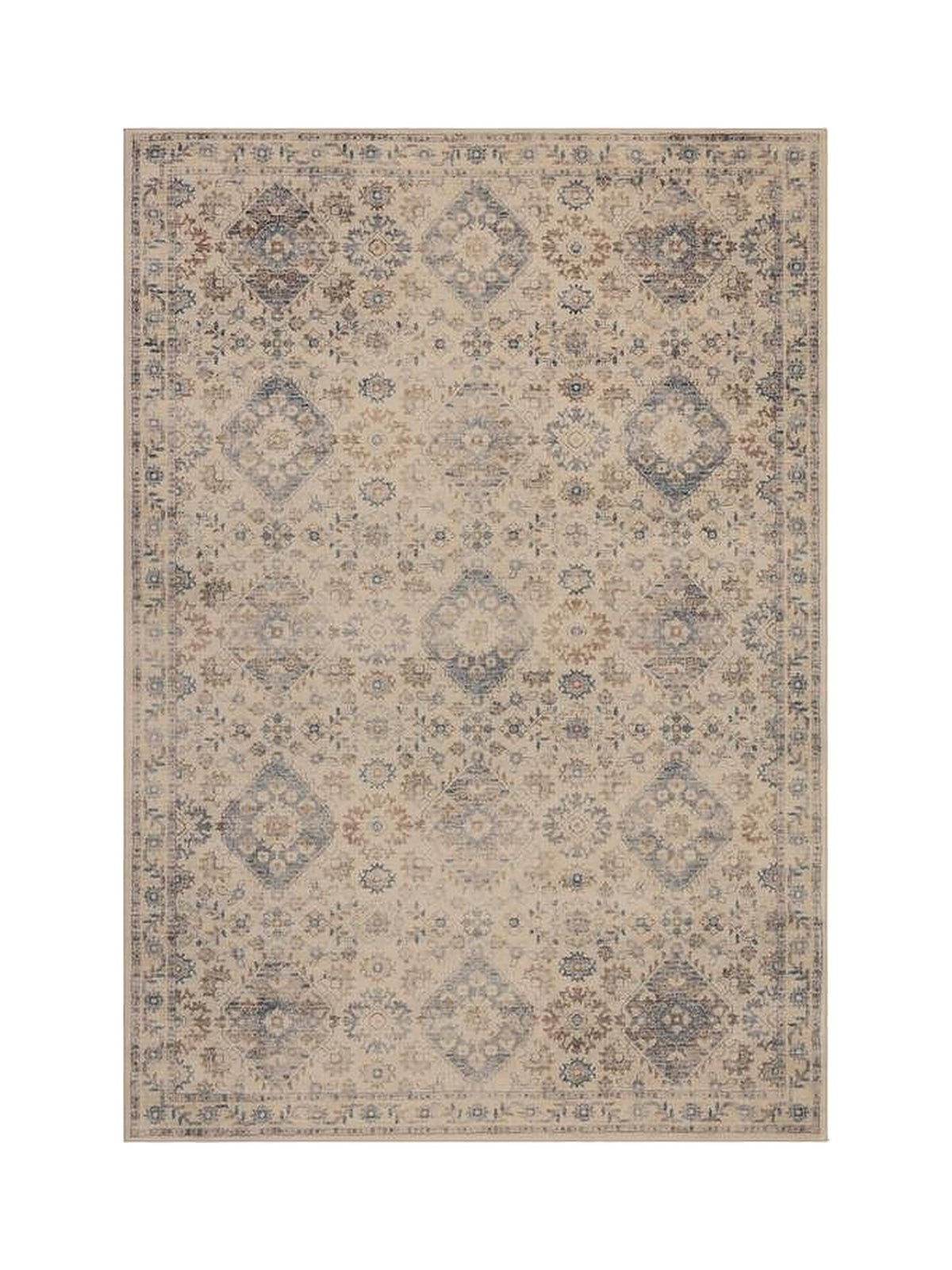 Le tapis Ghjuvanna, vue à plat