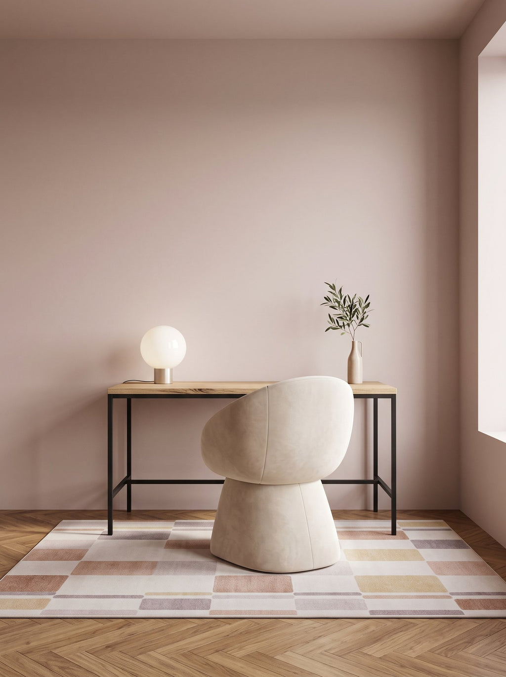 Le tapis Leia dans un intérieur
