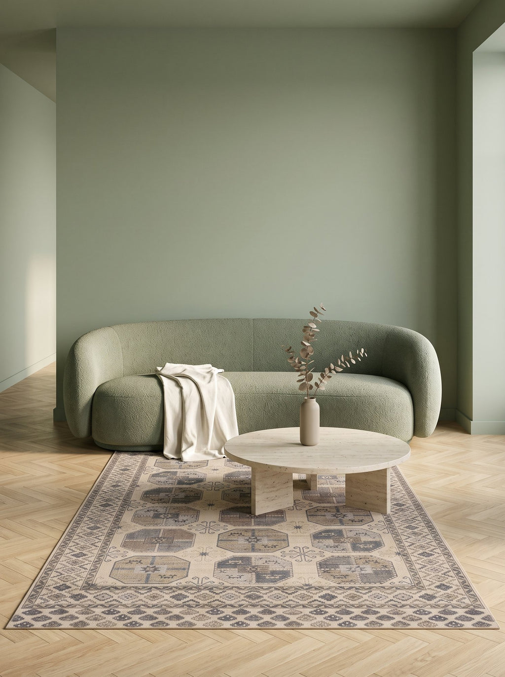 Le tapis Leila dans un intérieur