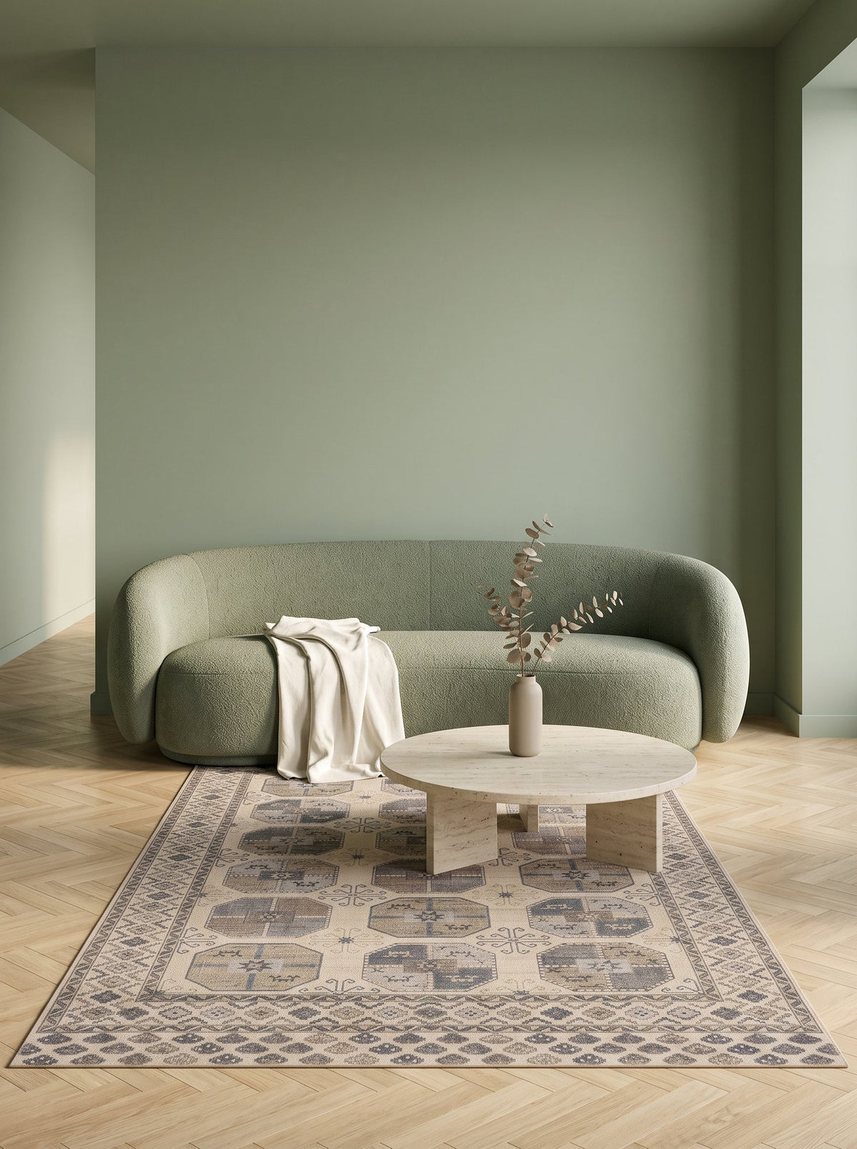 Le tapis Leila dans un intérieur