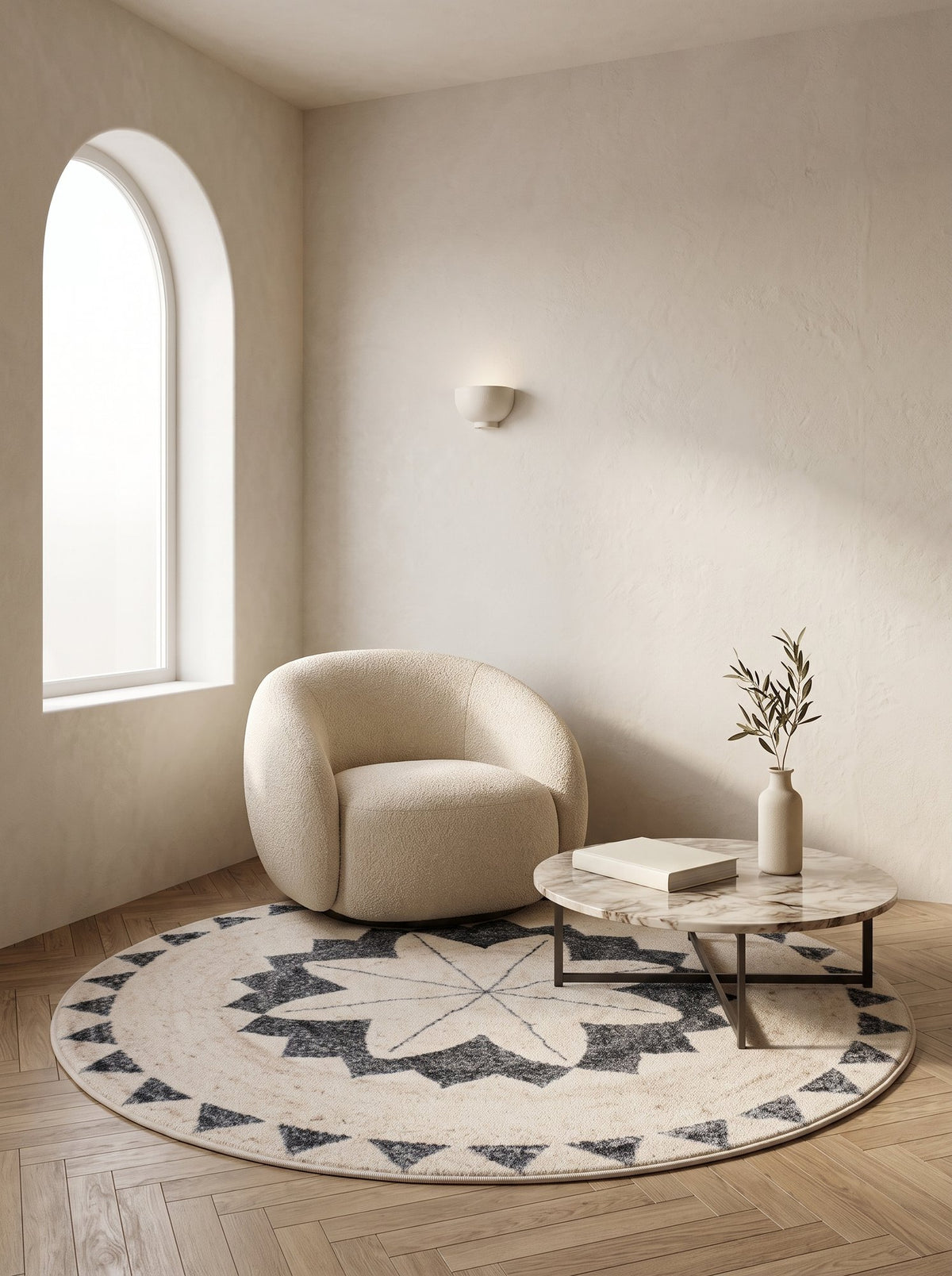 Le tapis Meriem dans un intérieur