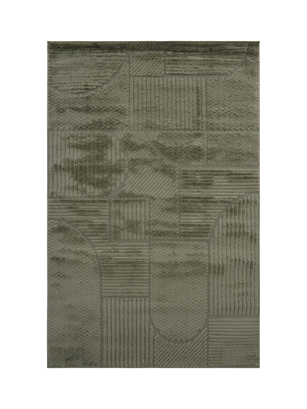 Le tapis Rayan, vue à plat