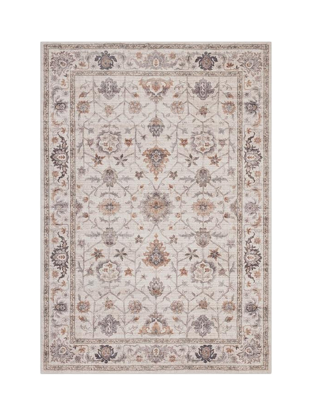 Le tapis Yamina, vue à plat