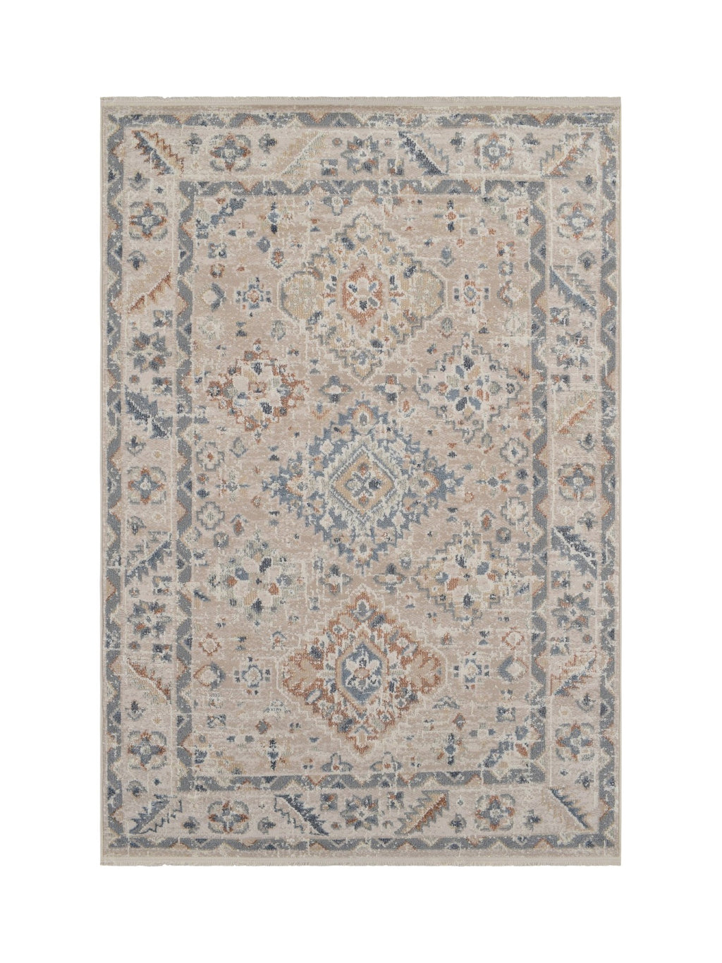 Le tapis Zahra, vue à plat