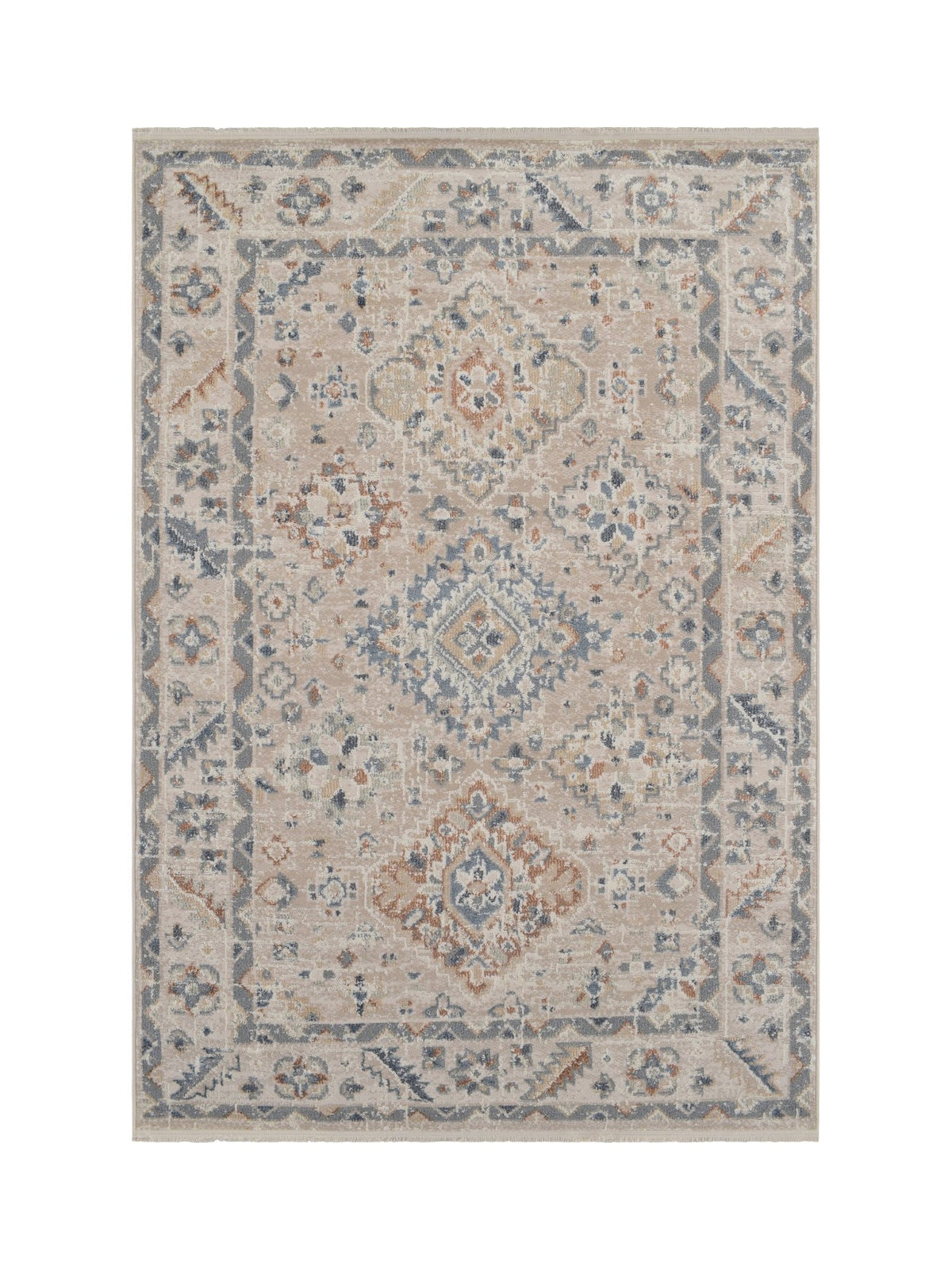 Le tapis Zahra, vue à plat