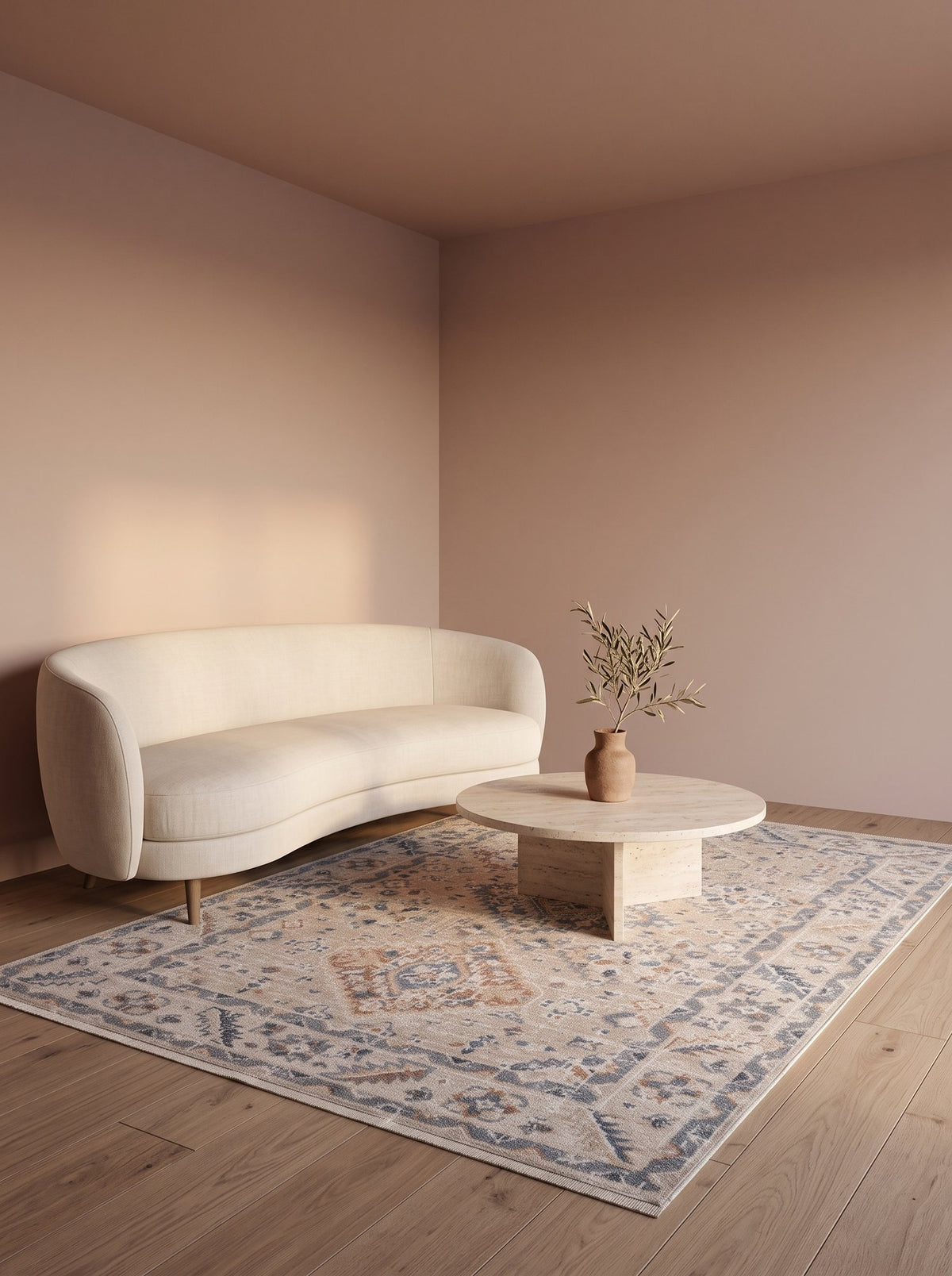 Le tapis Zahra dans un intérieur